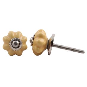  Lundager Mustard Knop, S�lv Rosette