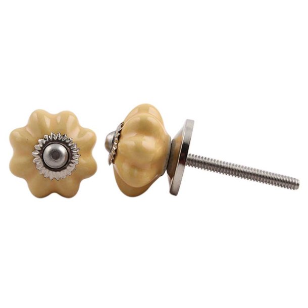  Lundager Mustard Knop, S�lv Rosette
