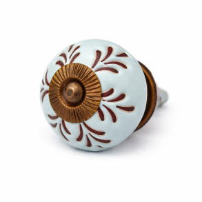 La Finesse Greb, Lys Salviegr�n Med Brunt M�nster