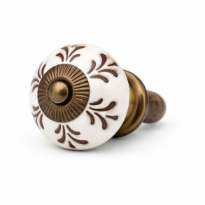 Lundager, Hvid Greb Med Brunt M�nster