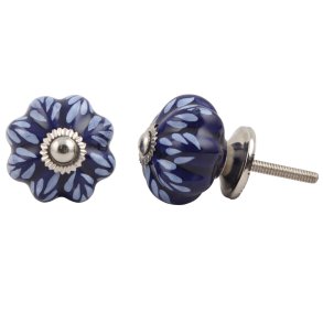 Lundager Greb, Marinebl� Med Hvidt M�nster