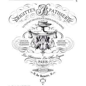 Vintage Paint Transfer Paper, Brigitte Tall 26 x 31 cm