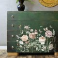Vintage Paint Redesign Decor Transfers, All The Flowers