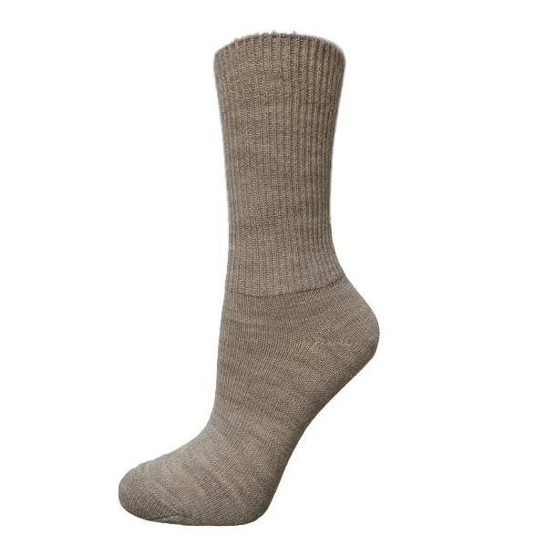 Ls Uldstue Alpaca Uldsokker, Beige
