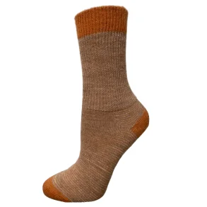 Ls Uldstue Alpaca Uldsokker, Gul Gr