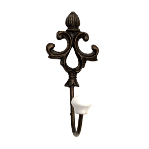 La Finesse Knage m. dekor og knob, Brun