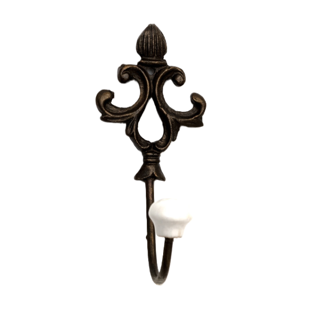 La Finesse Knage m. dekor og knob, Brun