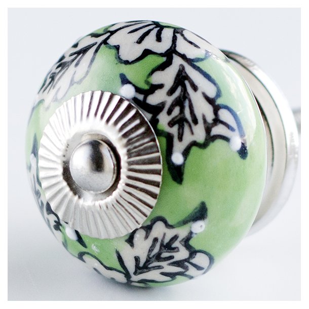 La Finesse Gr�n Knop, Blomsterm�nster