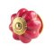 La Finesse Rd Knop, Guld Farvede Striber