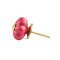 La Finesse Rd Knop, Guld Farvede Striber