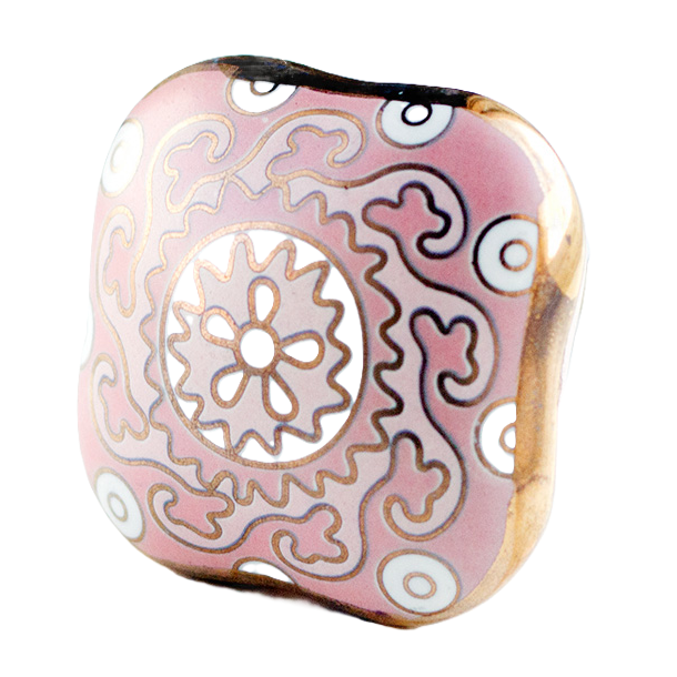 La Finesse Lyser�d Knop, Guld Kant