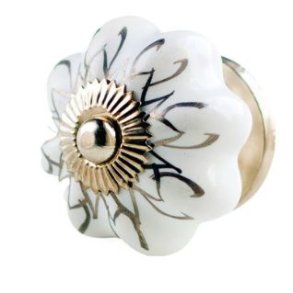 La Finesse Hvid Knop, Slv Mnster