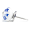 La Finesse Hvid Knop, Bl Blomster Og Hjerter