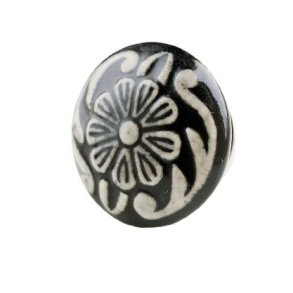 La Finesse Sort Knop, Lys Blomst