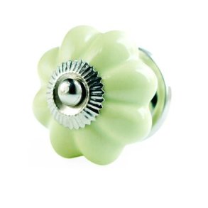 La Finesse Ensfarvet Rund Knop, Forrsgrn