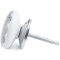 La Finesse Knop Porceln Filigran, Gr/Hvid