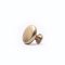 La Finesse Mat Guld Glat Metalknop