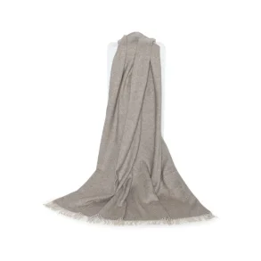  Ls Uldstue Plaid Nataly, Medium Fawn