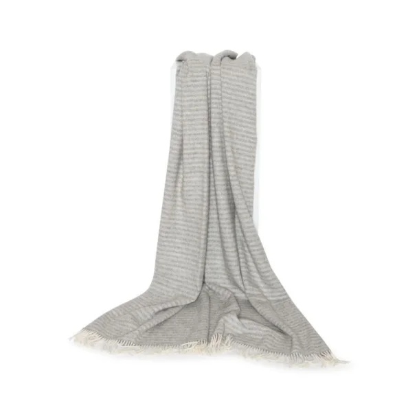 Ls Uldstue Plaid Kattegat, Gr Stribe