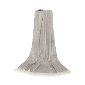  Ls Uldstue Plaid Kattegat, Camel Stribe