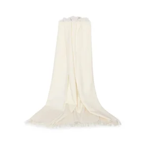 Ls Uldstue Plaid Kattegat, Hvid