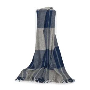 Ls Uldstue Plaid Kattegat, Bl tern