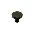 MOUD Home Dot sort knage, 2,5 cm.