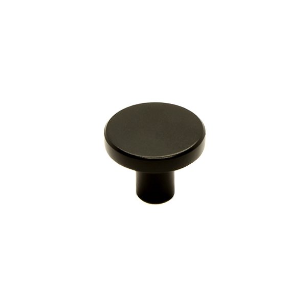 MOUD Home Dot sort knage, Ø2,5 cm.