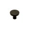 MOUD Home Dot sort knage, 2,5 cm.