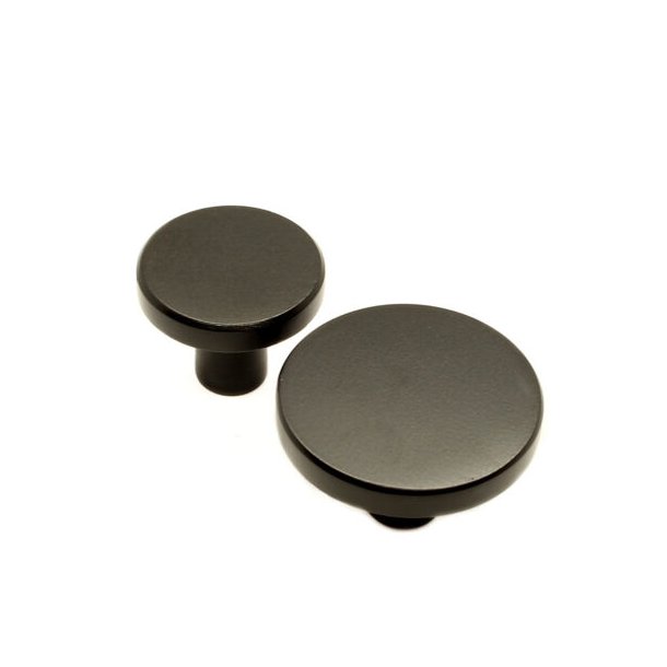 MOUD Home Dot sort knage, 3,2 cm.