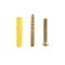 MOUD Home Dot sort knage, 2,5 cm.