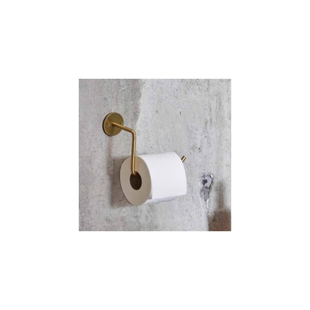 MOUD Home WALL Toiletrulleholder, Messing