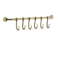 Madam Stoltz Knager�kke Med 6 Kroge, Antique Messing
