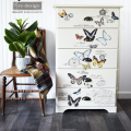 Vintage Paint Redesign decor transfers, Butterfly Dance