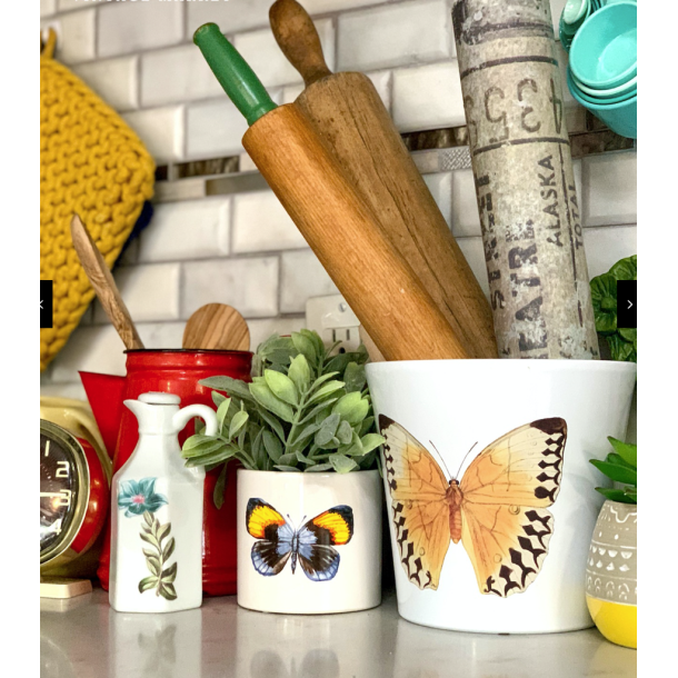 Vintage Paint Redesign decor transfers, Butterfly Dance