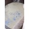 Vintage Paint Stencil Alfabet, Kursiv skrift