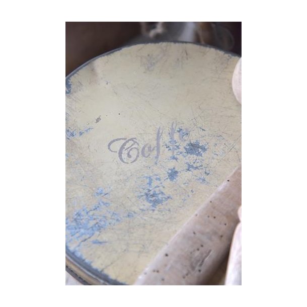 Vintage Paint Stencil Alfabet, Kursiv skrift