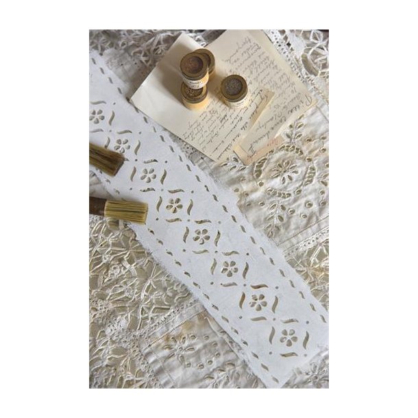 Vintage Paint Stencil, Blomst