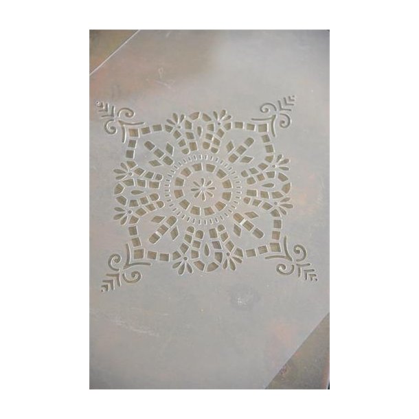Vintage Paint Stencil - filigree motif 6