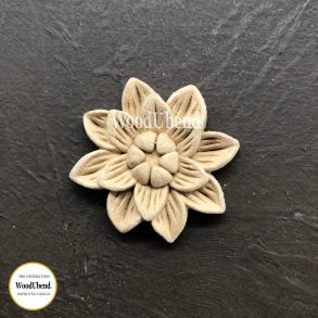 WoodUbend Eksotisk Blomst, Dia. 4,5 cm
