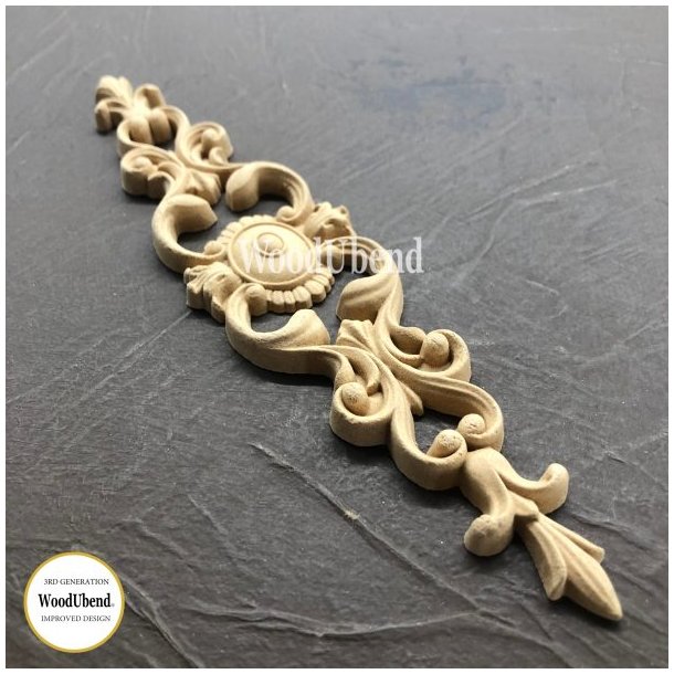 WoodUbend Trudskring Dekoration, 4.8x22 cm.