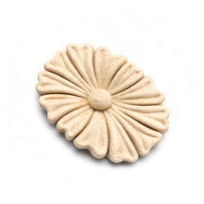 WoodUbend Tr�udsk�ring Massive Blomster, 5x4 cm.