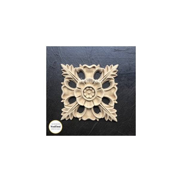 WoodUbend Trudskring firkantet, 9,5cm.