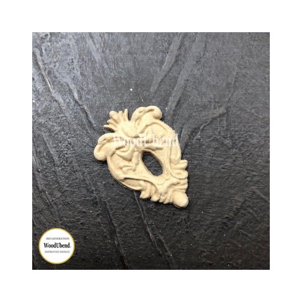 WoodUbend Tr�udsk�ring N�glehul, 4 x 3 cm