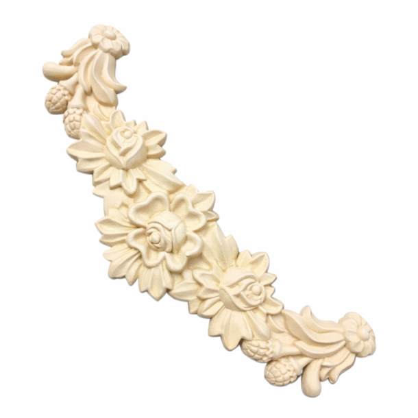 WoodUbend Tr�udsk�ring, Blomsterranke 9x23 cm.