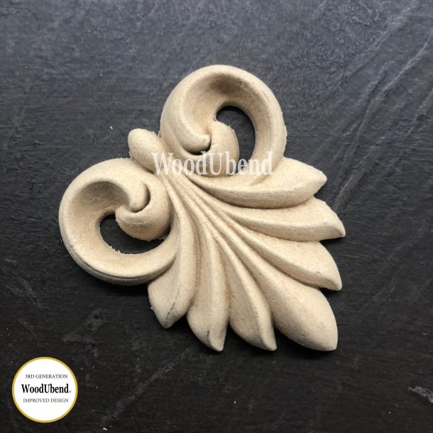 WoodUbend Trudskring Drbe, 7x6 cm. 