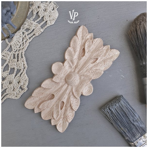 Vintage Paint Tr Ornament, 6 x 12 cm