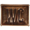 La Finesse Metalskilt WC