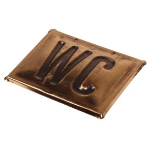 La Finesse Metalskilt WC