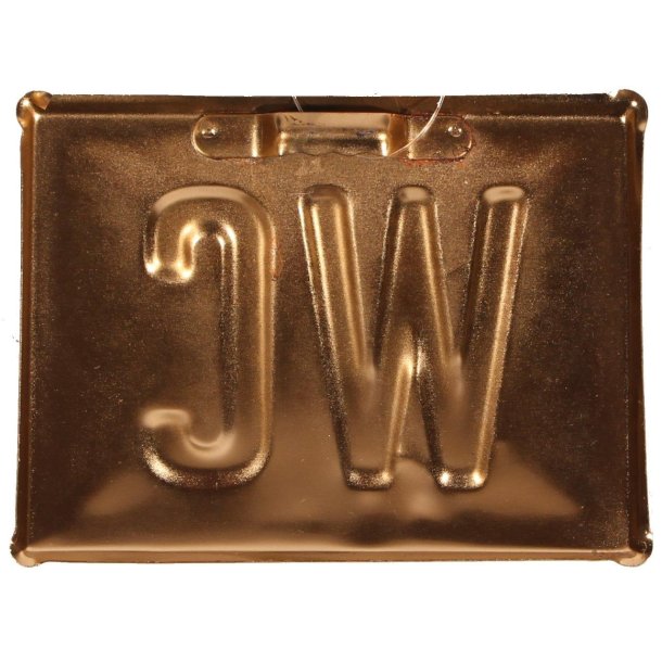 La Finesse Metalskilt WC